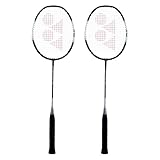 YONEX ZR 100 - Raqueta de bádminton de Mezcla de Aluminio Ligero con Cubierta Completa, Juego...