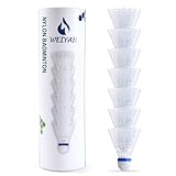 flintronic Volantes de Bádminton, 6PCS Volante de Nailon Duradero para Bádminton con...