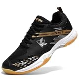 NGARY Zapatos de bádminton para Hombre y Mujer, Zapatillas Transpirables de Pickleball,...