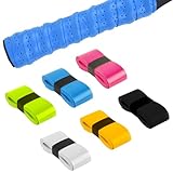 UKOFEW Cintas de Agarre de Raqueta,6 Piezas Overgrips Padel,Antideslizante y de Secado...