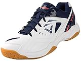 Victor SH-A170, Zapatos de bádminton Unisex Adulto, Blanco/Azul, 40.5 EU