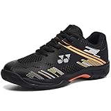 SDEQA Zapatillas de Tenis para Hombre, Ligeras y Transpirables, bádminton, canchas Interiores...