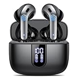 Auriculares Inalámbricos Bluetooth, Auriculares Bluetooth 5.3, 4 Mic con Reducción de Ruido...