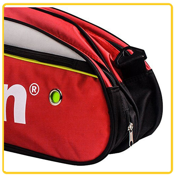 Raquetero multiusos para raquetas de bádminton y tenis