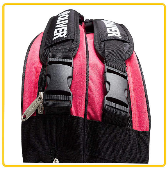 Raquetero para raquetas de tenis y badminton